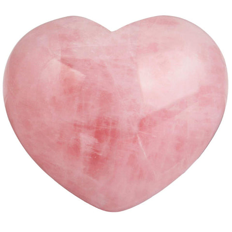 Heart Rose Quartz (Large)